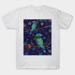 Two birds on a branch T-Shirt